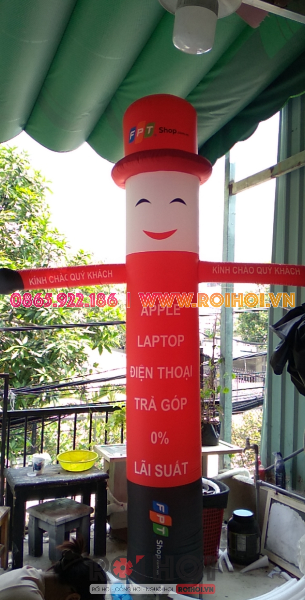 Vai trò quan trọng của rối hơi quảng cáo đối với cửa hàng 2 Roi vay cua hang 35